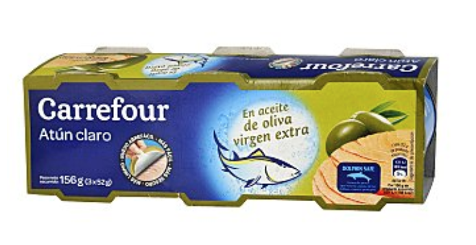 Brocoli con atún y vasito de cuscus.